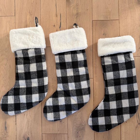 Other - Plaid Christmas Holiday Stockings